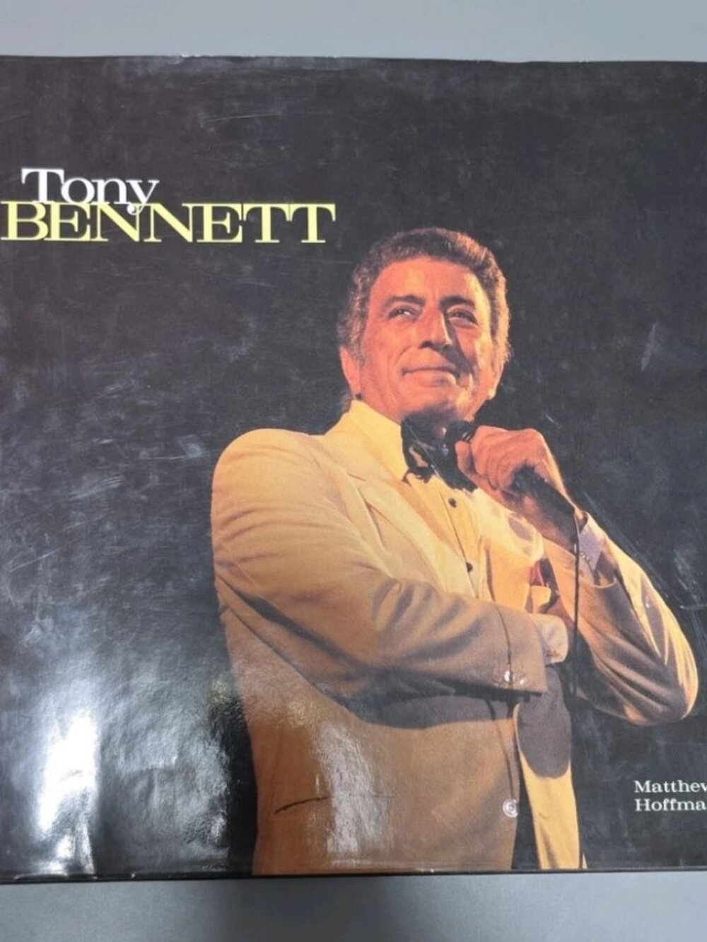 Tony Bennett by Matthew Hoffman Hardcover Illustrated Dust Jacket